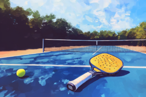 pickleball raquette terrain