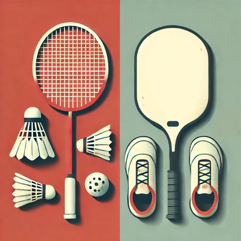 équipement badminton et pickleball
